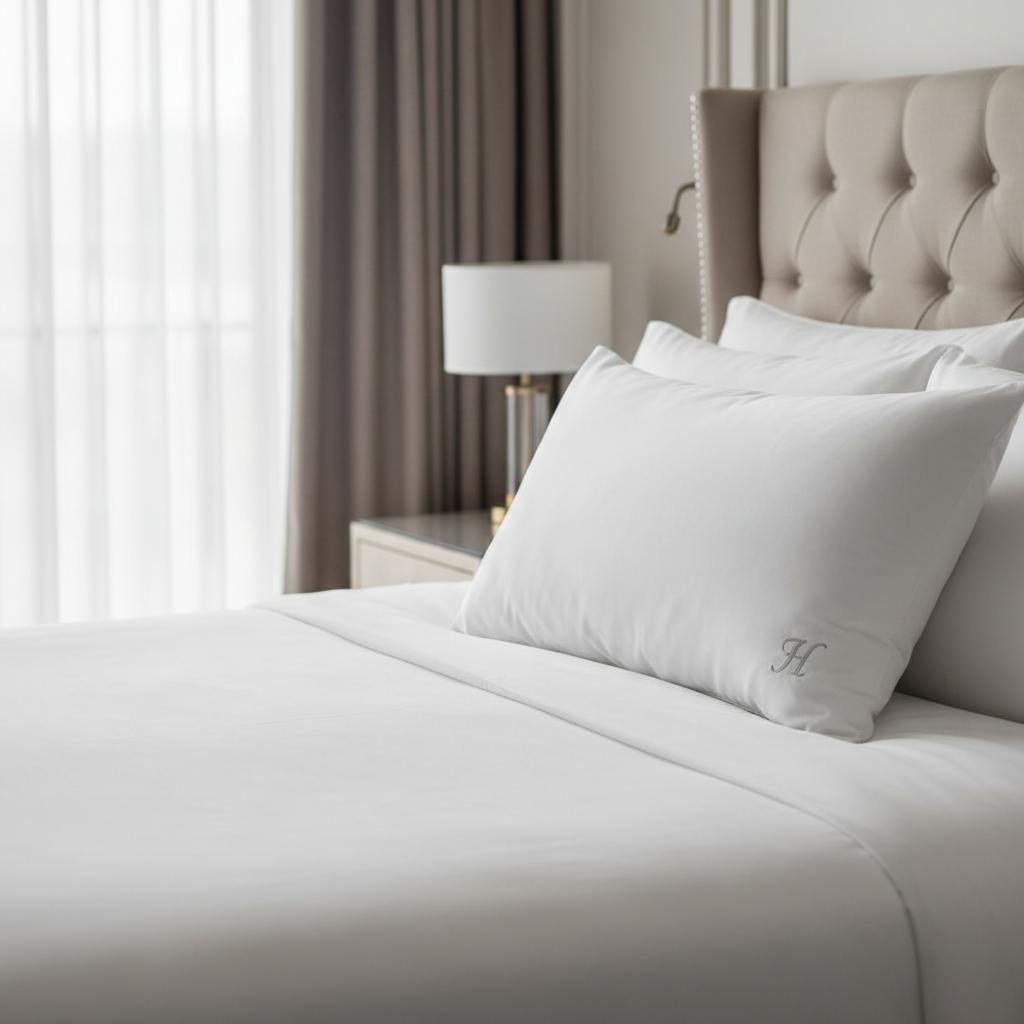 Almohada Extrasuave de Fibra Siliconizada – Lujo Hotelero
Descansa como en las nubes.